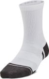 Under Armour Performance Tech Lange Sokken 3 Paren Wit EU 31 1/2 Jongen