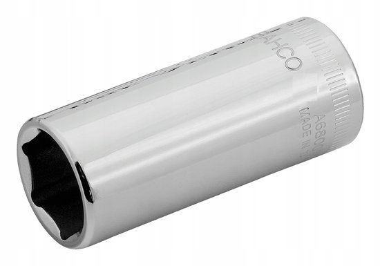 Bahco Diepe Dop 1/4" 6-punts 10 mm dunne wand 50,6 mm