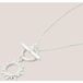 White Stuff Sun Pendant Necklace Argenté Métallique