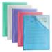Oxford Presentatiedisplayboek 60 vakken A4 PP Blauw, Groen, Roze, Paars, Transparant
