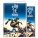 69-1016 Passion Sports 69-1016 SKATEBOARD kaart met envelop, 12 x 17,5 cm, voor urban sportsport, Street en Park Skatepark Trocadero Eiffeltoren Parijs, Passion Sports-collectie van de Olympische Spelen, gemaakt in