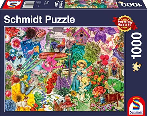 Schmidt Spiele GmbH Happy Gardening - 1000 Piece Puzzle