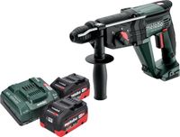 Metabo KH 18 LTX 24 accu combihamer 18 V 2.1 J SDS Plus + 2x LiHD accu 8.0 Ah + lader
