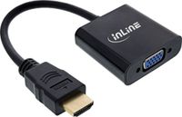 InLine® Converter kabel HDMI naar VGA, met audio