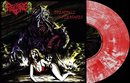 PIAS Nederland Revolting - Dreadful Pleasures (LP) - White/Red Coloured Vinyl
