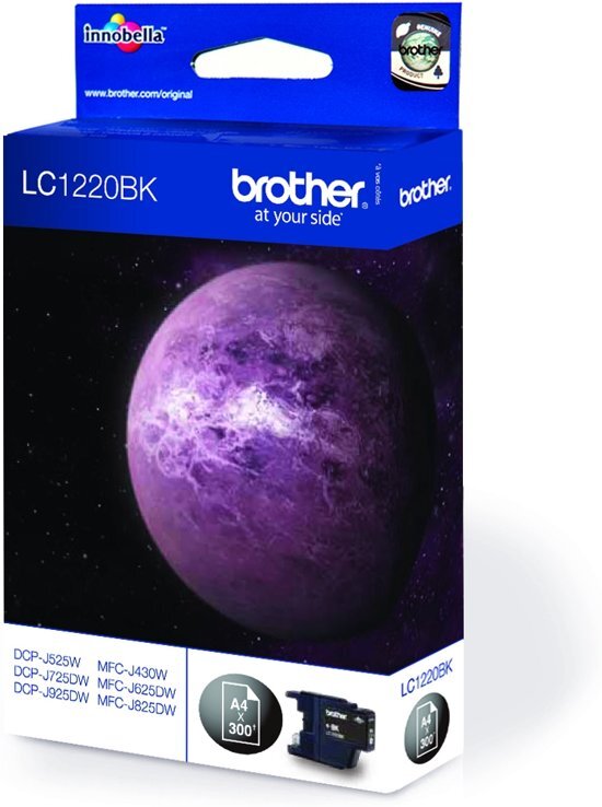 Brother LC-1220BK - Inktcartridge / Zwart