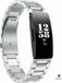 Strap-it Fitbit Inspire / Inspire HR / Inspire 2 stalen bandje - zilver