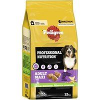 Pedigree Professional Nutrition Adult Maxi >25kg met gevogelte en groenten 12 kg