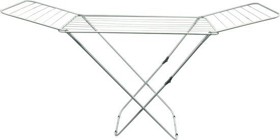 Home Vida Droogrek met vleugels - Opvouwbaar - Metaal - Wit