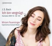 PIAS Nederland Christophorus J.S. Bach: Ich Bin Vergnügt - Kantaten BWV 51 · 82 · 84 (CD)