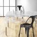 douceur d'intérieur Tafelkleed kristal Danela wit