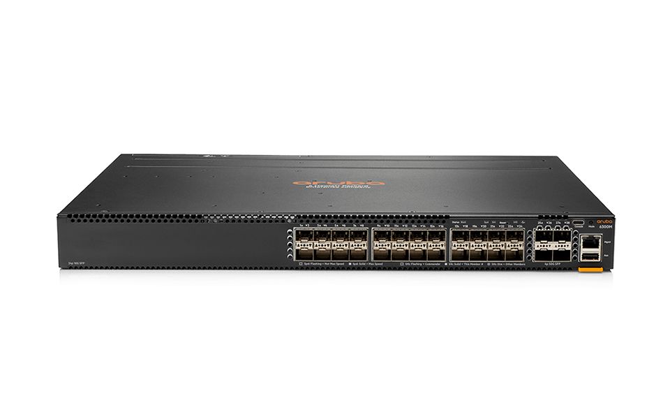 Aruba CX 6300M Managed L3 Switch - 24x SFP+ & 4x SFP56 - Black