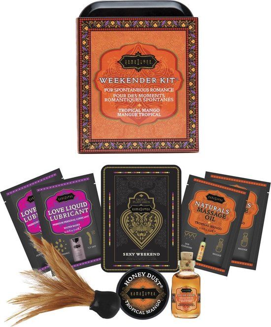 Kamasutra Erotische Massage Geschenkset Weekender Kit Tropical Mango