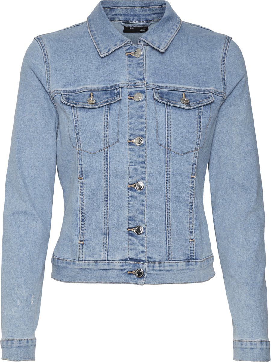 VERO MODA VMLUNA LS SLIM DNM JACKET MIX GA NOOS Dames Jas - XL