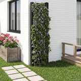 vidaXL Trellis met Spike PP Antracietkleurig
