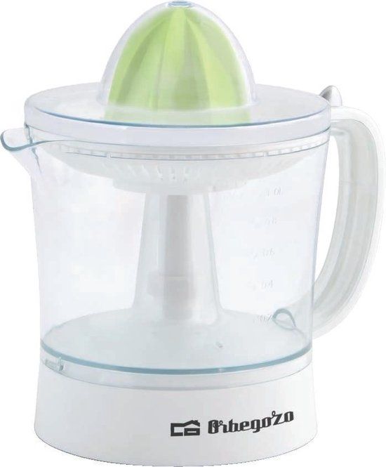 Orbegozo EP 2210 Elektrische Citruspers - Wit, Groen, Transparant