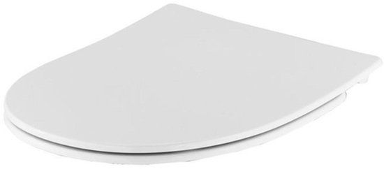 Pressalit Zano Slim closetzitting met softclose en lift-off wit