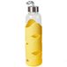 infinite by GEDA LABELS Unisex jeugd drinkfles siliconen geel 500ml glas