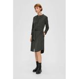 s.Oliver corduroy dress dark green