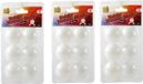 Kids Fun Tafeltennis pingpong balletjes - 40 mm/4 cm - 18x stuks - Wit