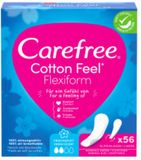 Carefree Cotton Feel Flexiform Fresh 56 stuks