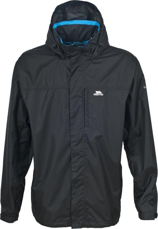 Trespass Regenjas Fraser II - Herenjas TP75 Zwart