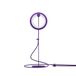 BILY Draagbare led-leeslamp met zitstok, USB-aansluiting met 3 verlichtingsmodi, voor laptop en smartphone, paars