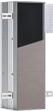 Emco asis module plus, WC-module – inbouwmodel, 3 vakken voor toiletpapier, reserveroller of box nat papier, deurscharnier links – 975611004