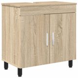 vidaXL Badkamer vaniteitsunit Sonoma Eiken 60 x 35 x 60 cm