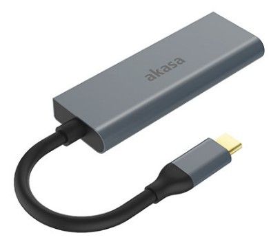 Akasa AK-CBCA19-18BK - Interface Hub - Aluminium