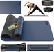 RE:Sport Tapis de yoga, sans phtalate, tapis de gymnastique, antidérapant, tapis de fitness, sans substances nocives, tapis d'entraînement avec sangle de transport, 183 x 61 x 0,6 cm