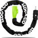LLOCX Antivol de vélo - 1 mètre - Vert - 6mm - 2 clés - Acier inoxydable