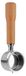 Inovra Portafiltre sans fond 51mm Acier inoxydable avec manche en bois massif