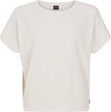 Protest PRTLouas T-shirt Dames Korte Mouwen Ronde Hals Loose Fit Wit
