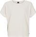 Protest PRTLouas T-shirt Dames Korte Mouwen Ronde Hals Loose Fit Wit
