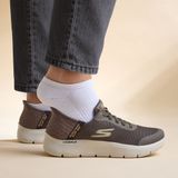 Skechers Slip-ins Go Walk Flex - Hands Up - Heren Instappers - Bruin