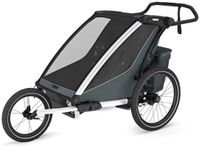 Thule Chariot Cross 2 remorque de vélo Argent