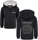 Powerwolf Metal-Kids - Crest Kinder vesten zwart Biologisch katoen