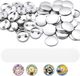 VEVOR Button Blanks 200-Delige Set, 25 mm