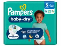 Pampers Baby-Dry Luiers Maat 5 Junior (11-16 kg) - 26 Stuks