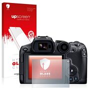 upscreen Hybride Beschermfolie Screenprotector compatibel met Canon EOS R7 - Beschermglas 9H hardheid, antikras, anti-vingerafdruk