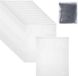 Sacs refermables mats - 30 pièces - 30 x 40 cm - Blanc