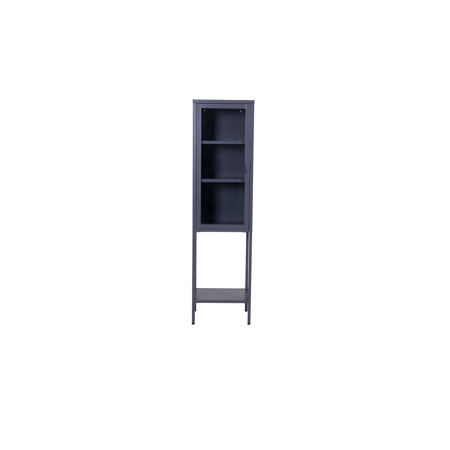 Venture Home Misha - High Thin Cabinet w shelf - Grey