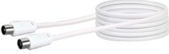 Schwaiger KVK250 052 coax-kabel 5 m IEC Wit
