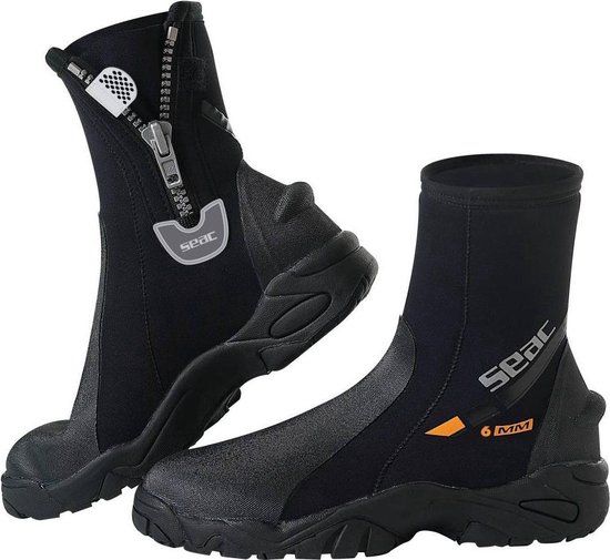 Seac Pro HD Sportschoenen Laars met Rits 6mm - Maat 38/39 - Zwart