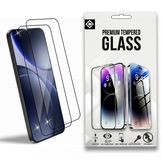 Casemania Glas Geschikt voor Samsung Galaxy A27 - Screenprotector Glas Gehard - Tempered Glass - Volledige Bescherming - 2 Stuks