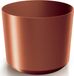 Prosperplast Pot Babylon - kunststof - buiten/binnen - koper - D18 x H18 cm