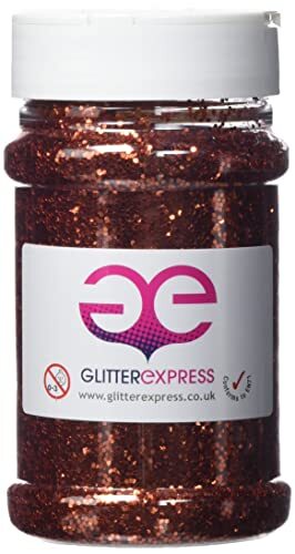 Glitterexpress Glitter PVC Oranje, 250G