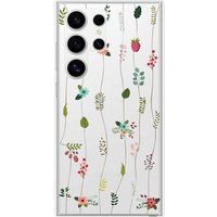 Samsung Galaxy S24 Montee de fleurs Verstevigd hoesje met sublimatie bedrukking