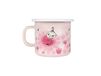 Muurla Tasse en émail Girls 25 cl Rose